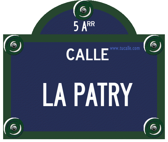 cartel_de_calle-de- LA PATRY_en_paris